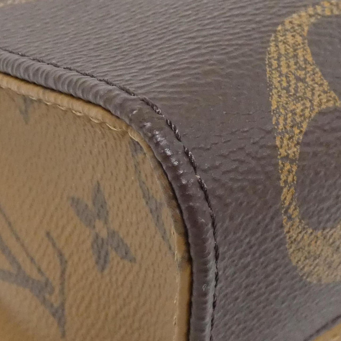 Louis Vuitton Coated Canvas Brown Handbags