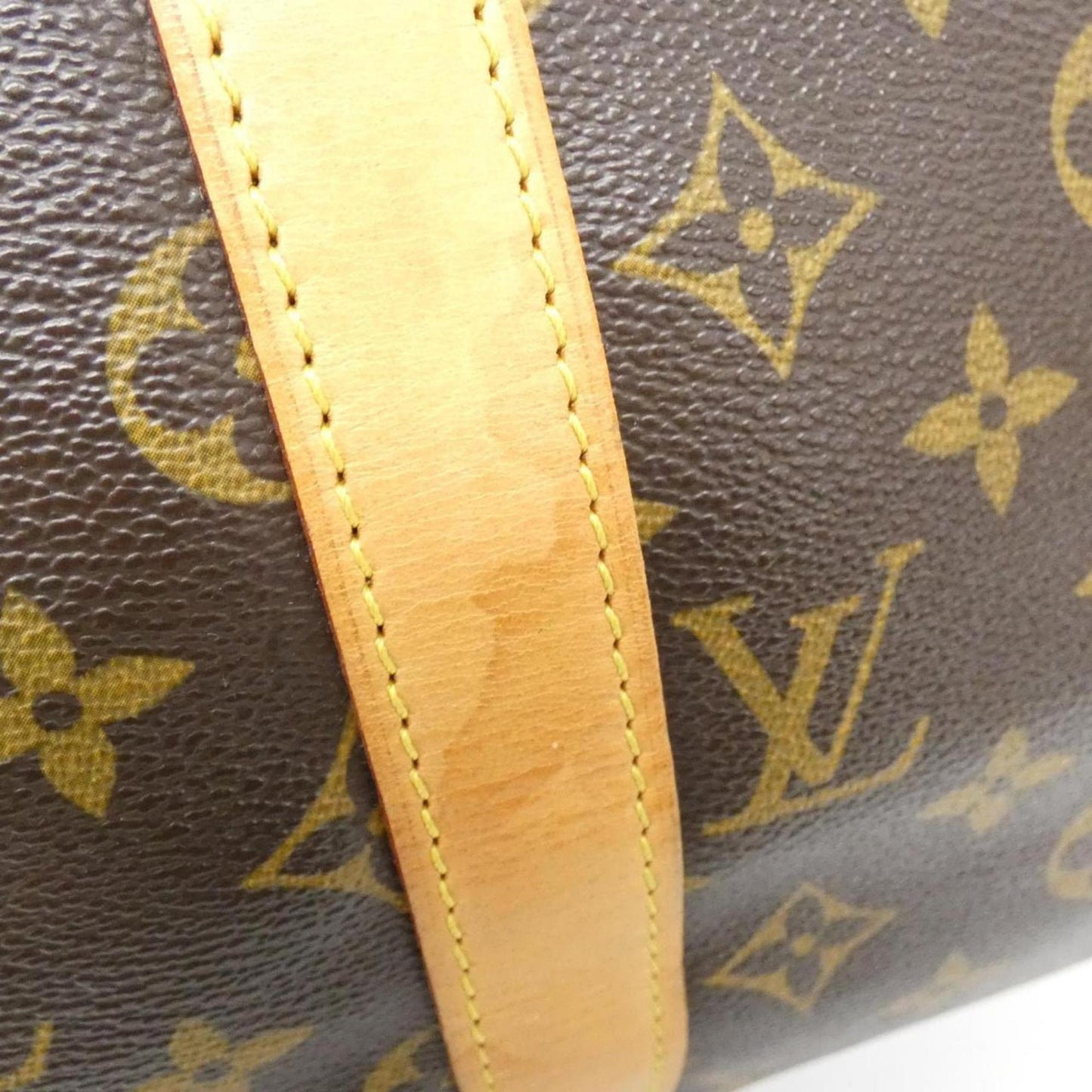 Louis Vuitton Coated Canvas Brown Travel Bags