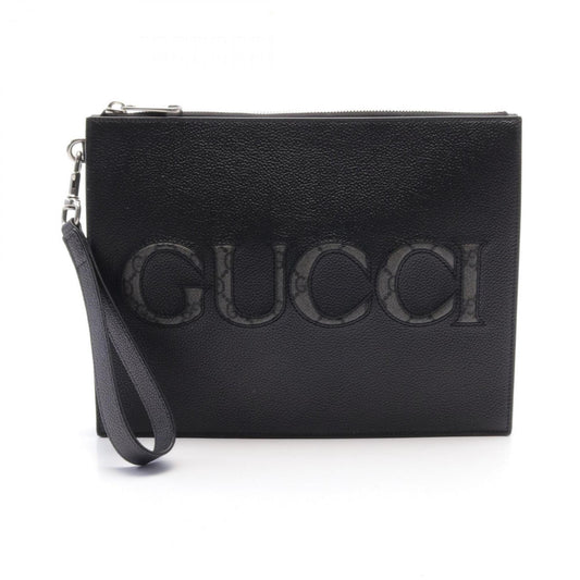 Gucci Pvc Black Clutch Bags