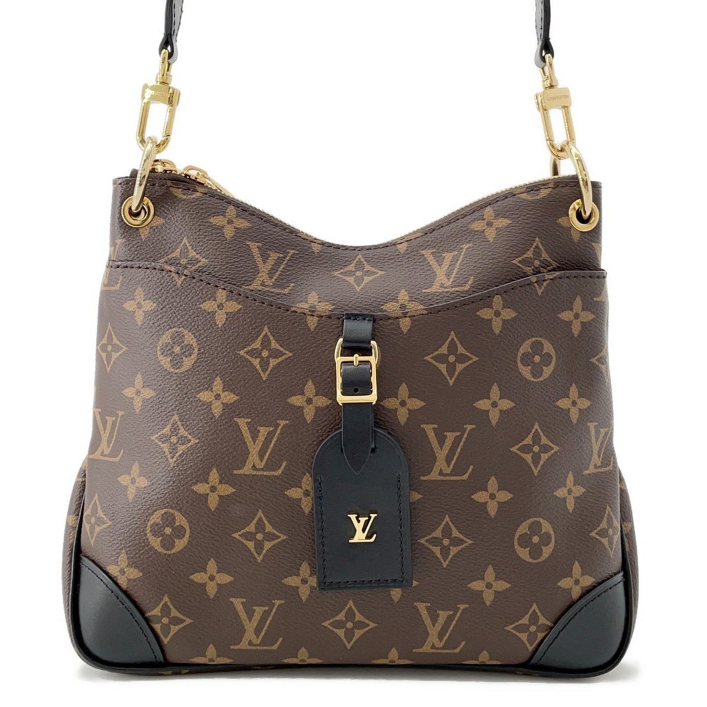 Louis Vuitton Monogram Canvas Black Shoulder Bags