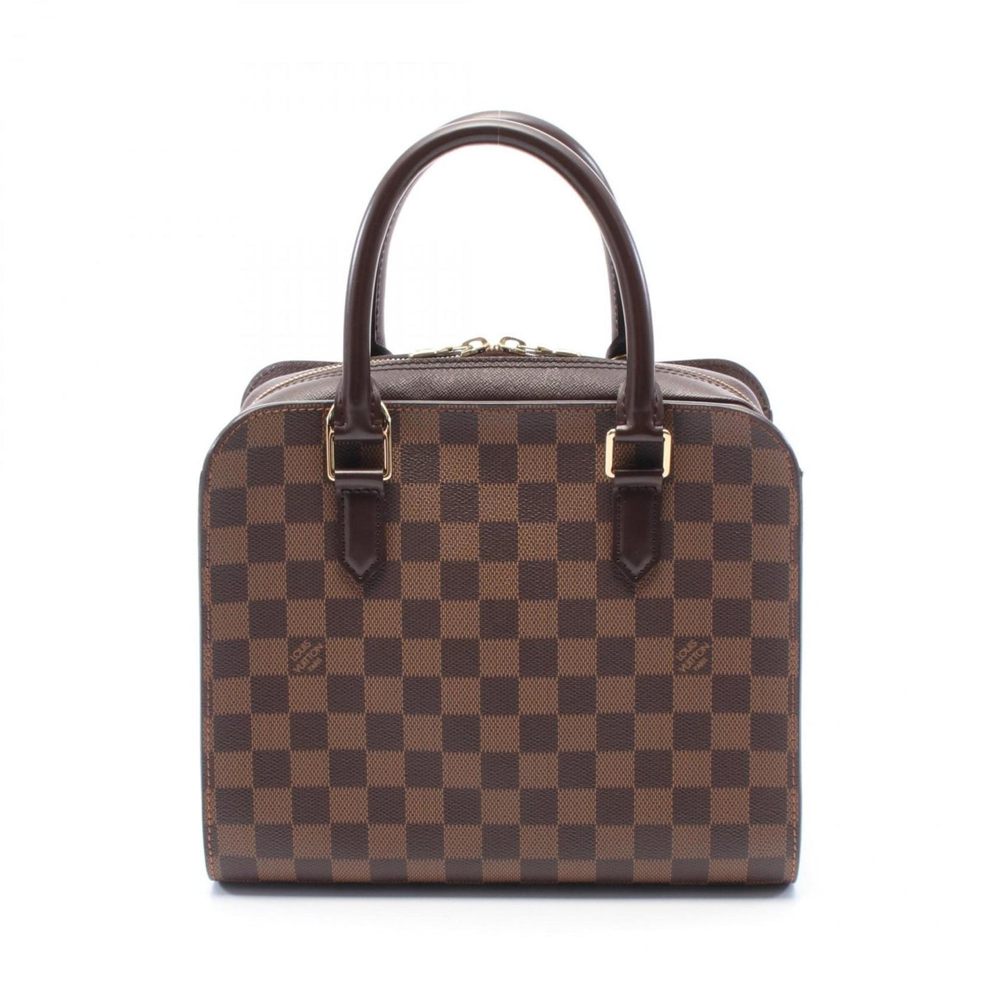 Louis Vuitton Coated Canvas Brown Handbags