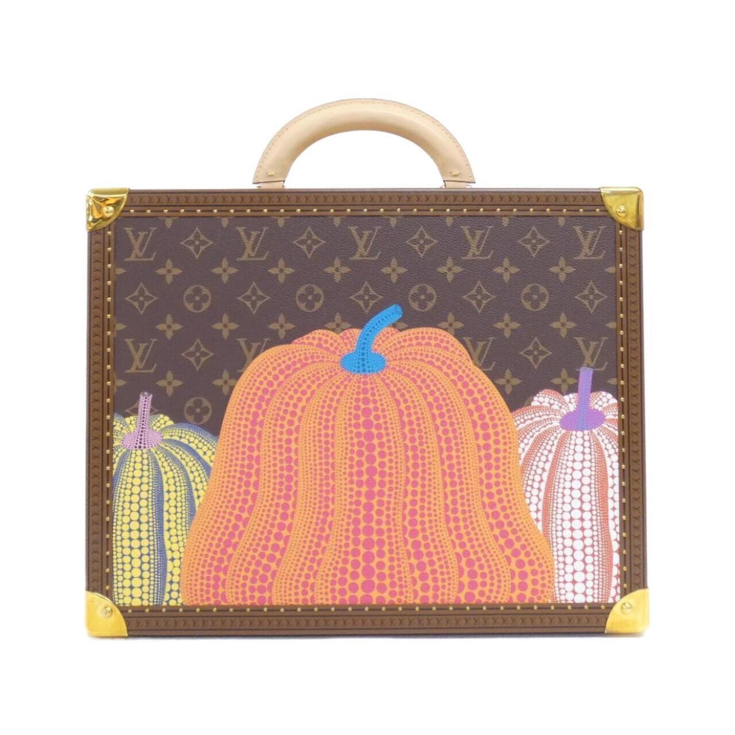 Louis Vuitton Coated Canvas Brown Handbags
