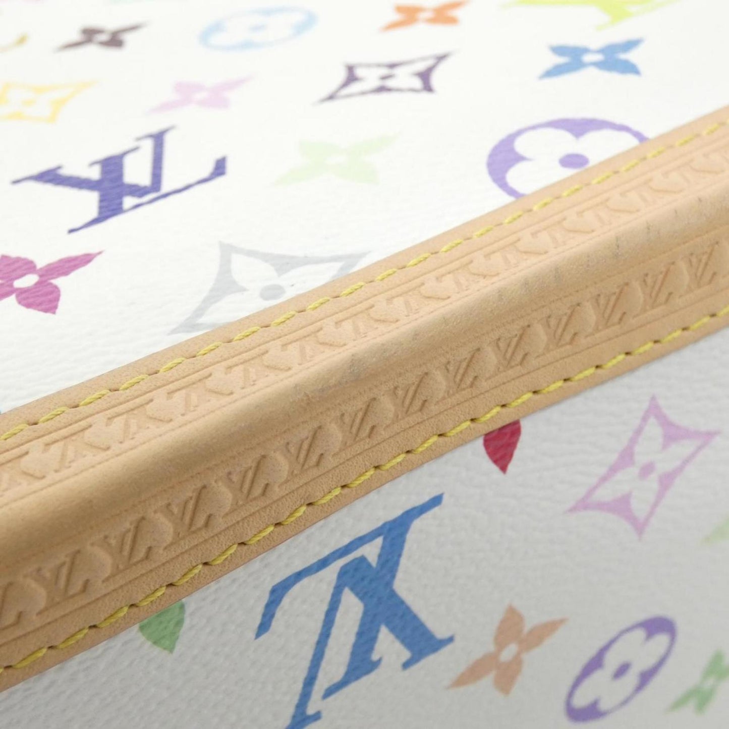 Louis Vuitton Coated Canvas White Handbags