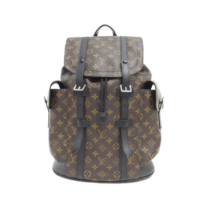 Louis Vuitton Coated Canvas Brown Backpacks