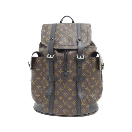 Louis Vuitton Coated Canvas Brown Backpacks