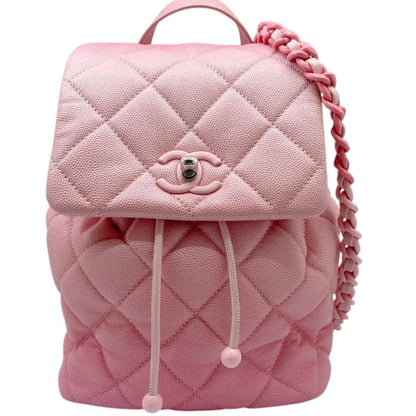Chanel Calfskin Pink Backpacks