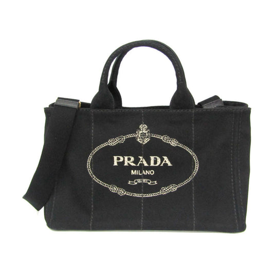 Prada Canvas Black Handbags