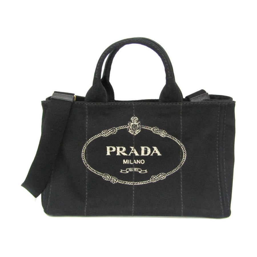 Prada Canvas Black Handbags