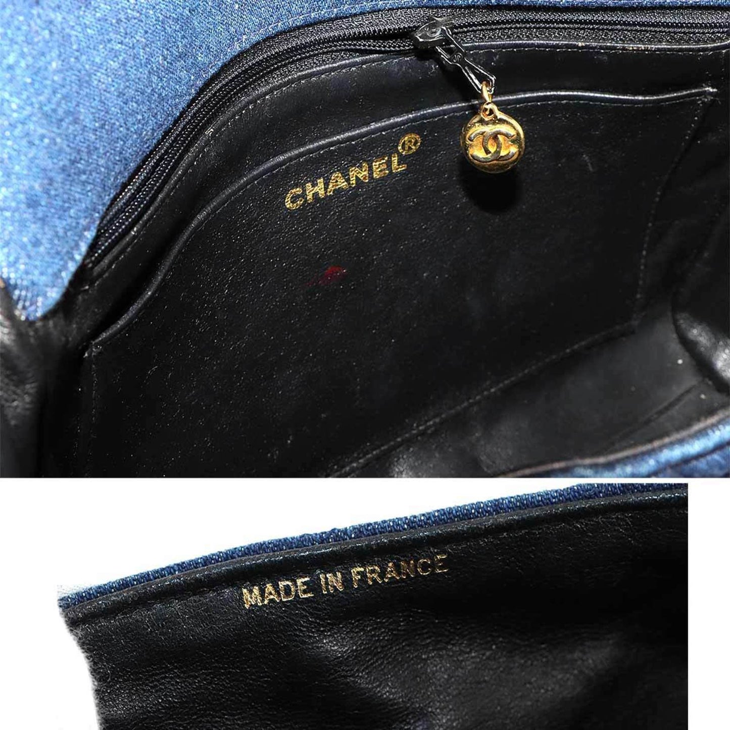 Chanel Denim Blue Shoulder Bags