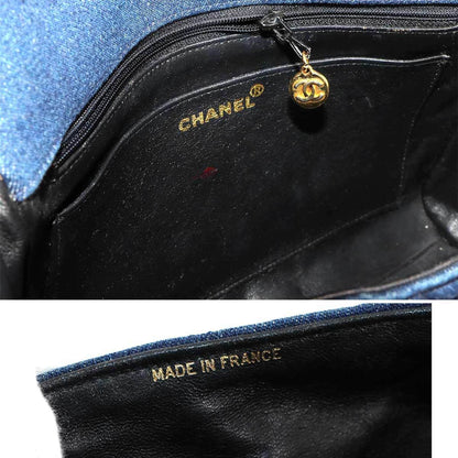 Chanel Denim Blue Shoulder Bags