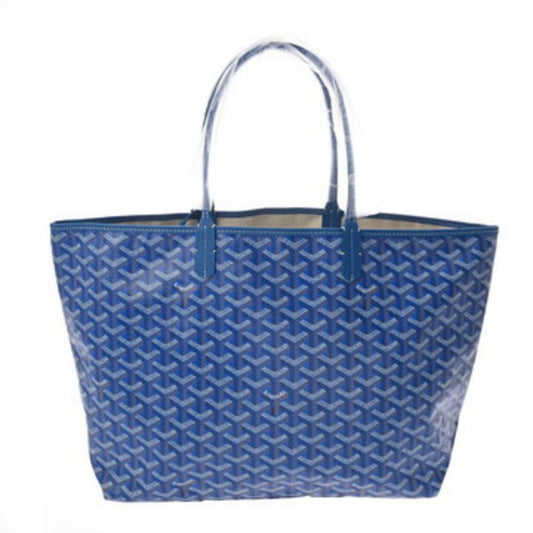 Goyard Pvc Blue Tote Bags
