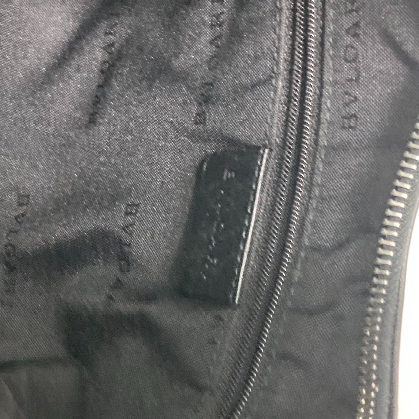 Bvlgari Canvas Black Shoulder Bags