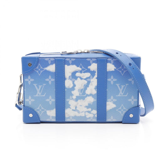 Louis Vuitton Coated Canvas Blue Shoulder Bags