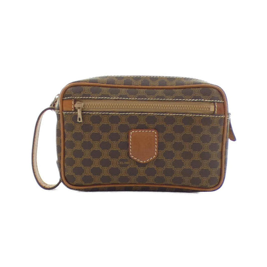 Celine Coated Canvas Brown Handbags