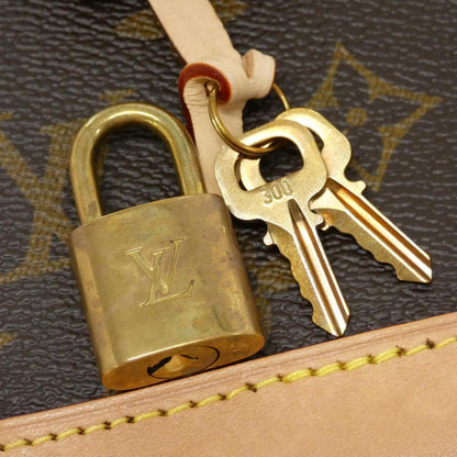 Louis Vuitton Coated Canvas Brown Handbags