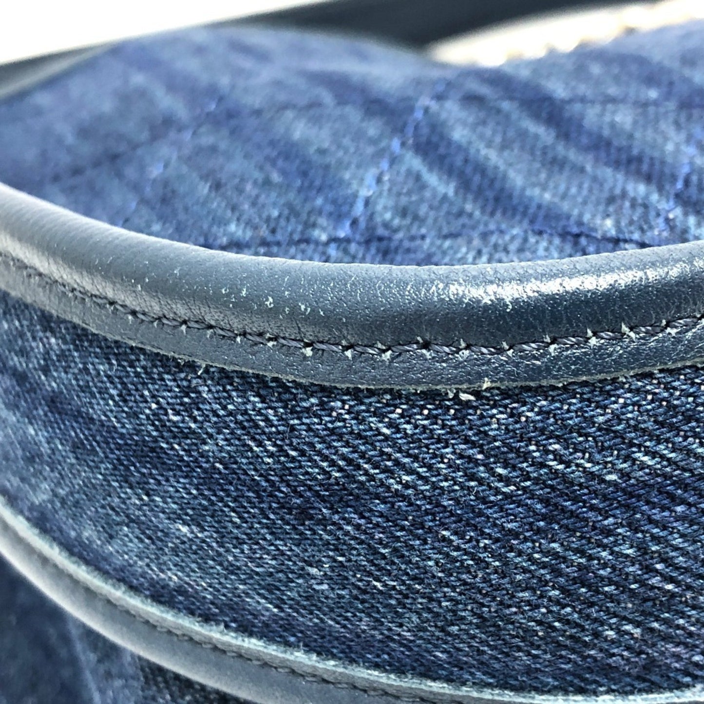Chanel Denim Blue Shoulder Bags