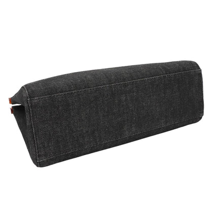 Chanel Denim Black Handbags