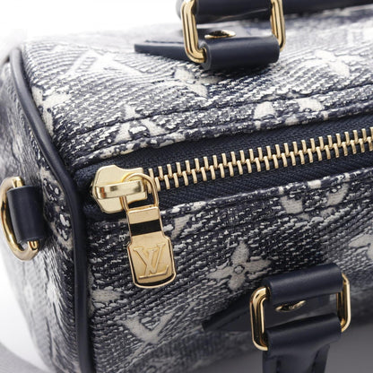 Louis Vuitton Coated Canvas Blue Handbags