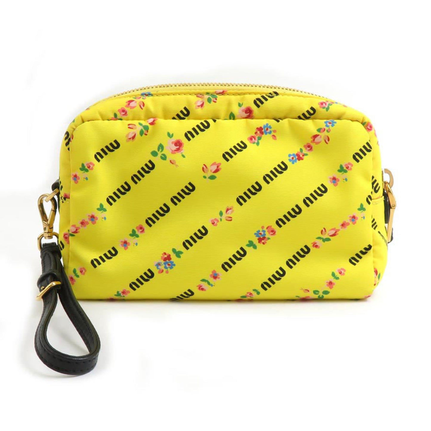 Miu Miu Nylon Yellow Small Bags