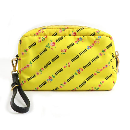 Miu Miu Nylon Yellow Small Bags