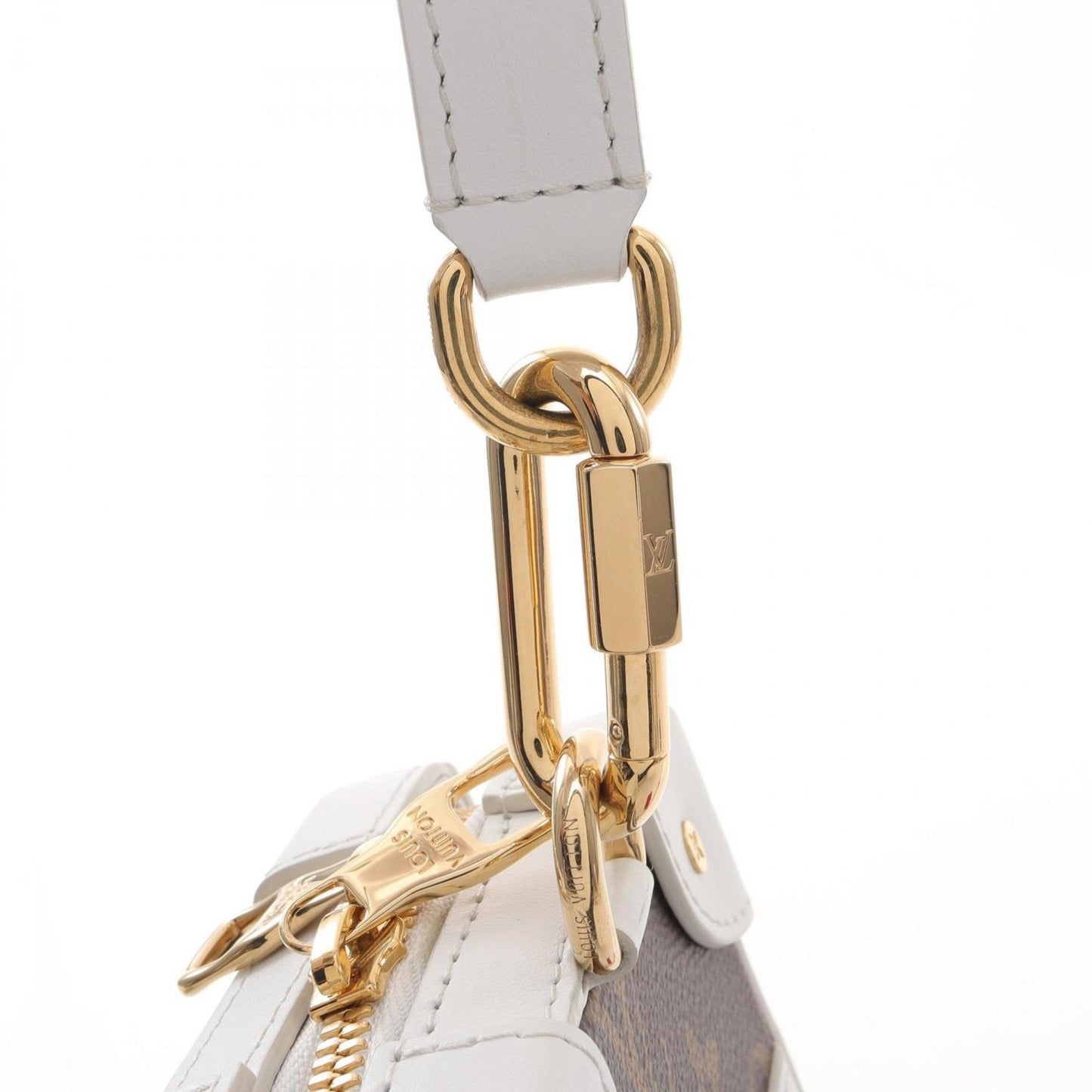 Louis Vuitton Coated Canvas Brown Crossbody Bags