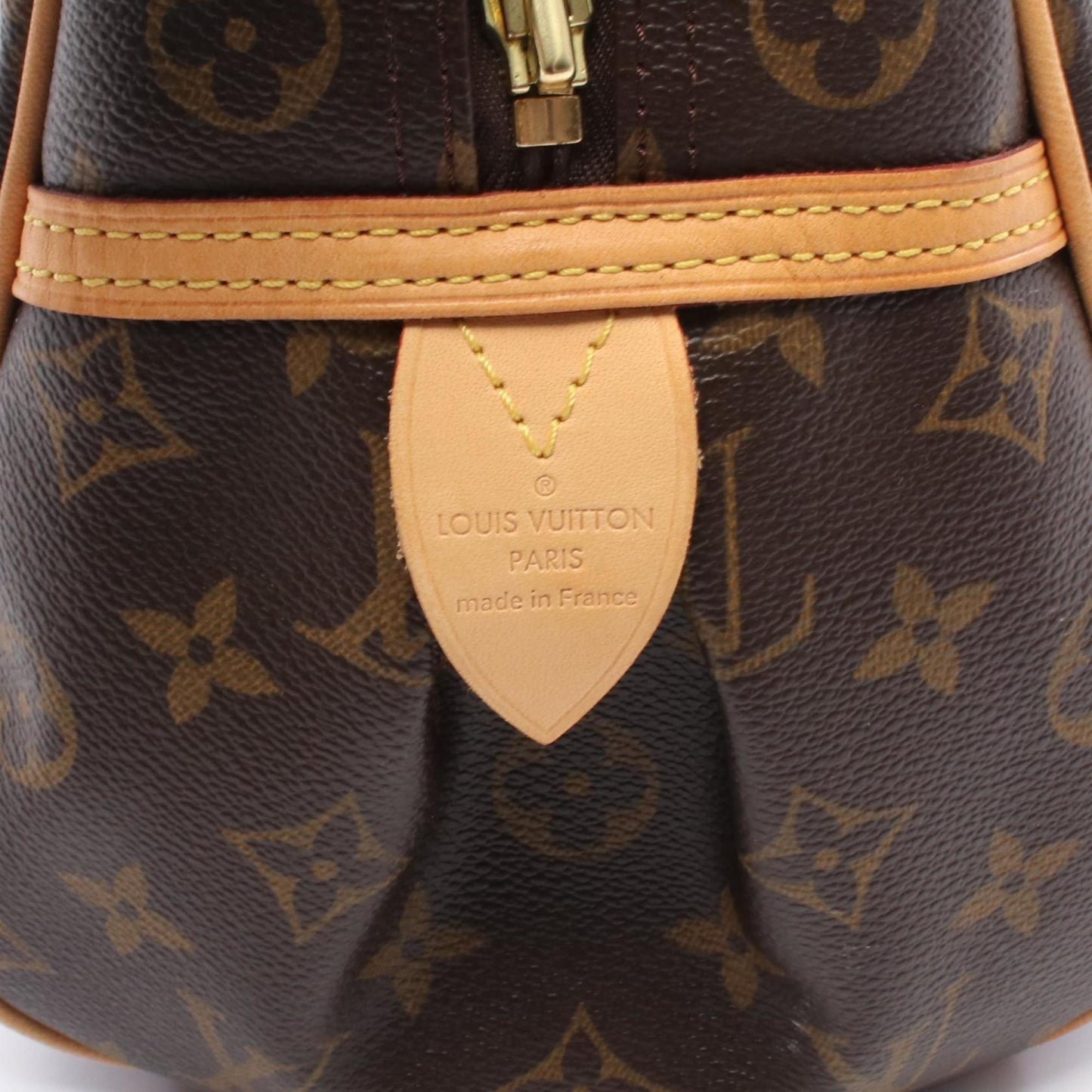 Louis Vuitton Coated Canvas Brown Shoulder Bags