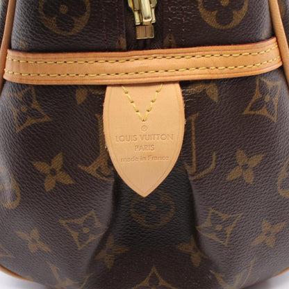Louis Vuitton Coated Canvas Brown Shoulder Bags