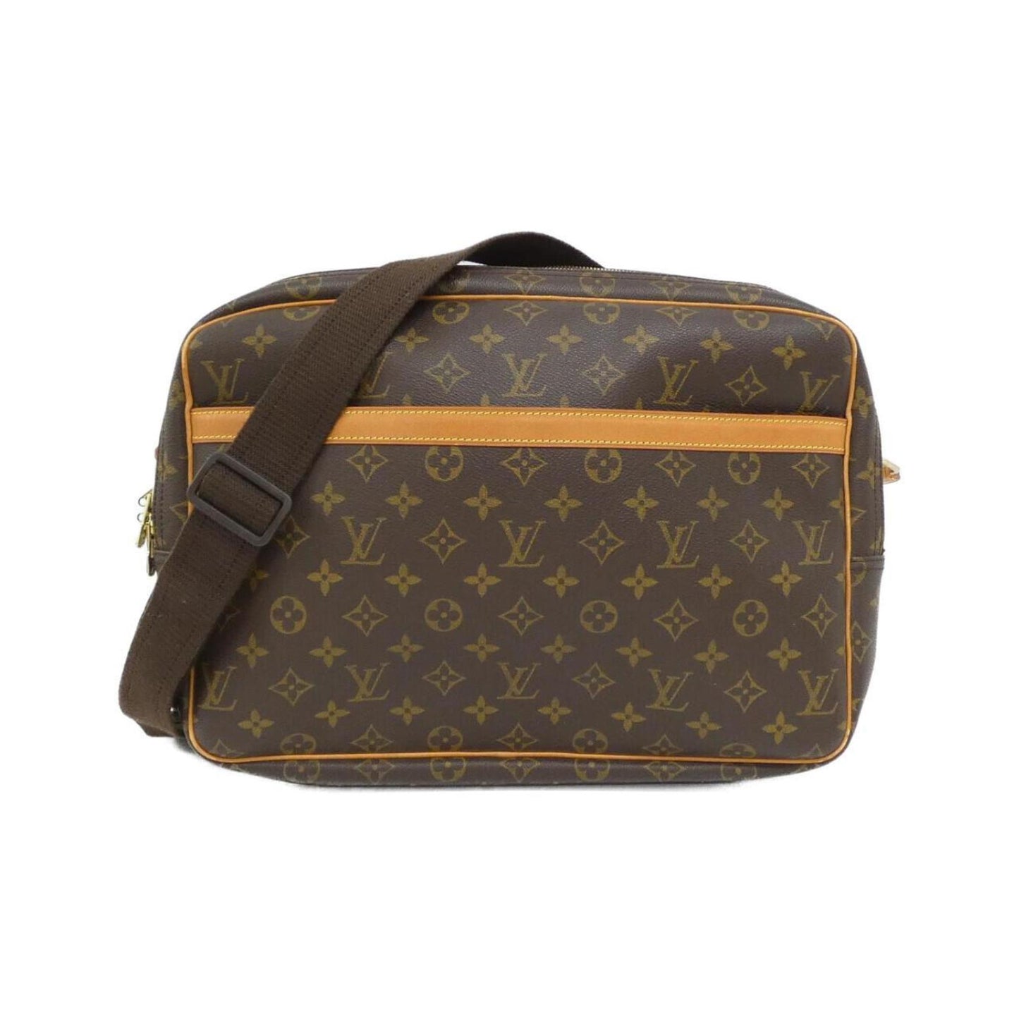Louis Vuitton Coated Canvas Brown Shoulder Bags