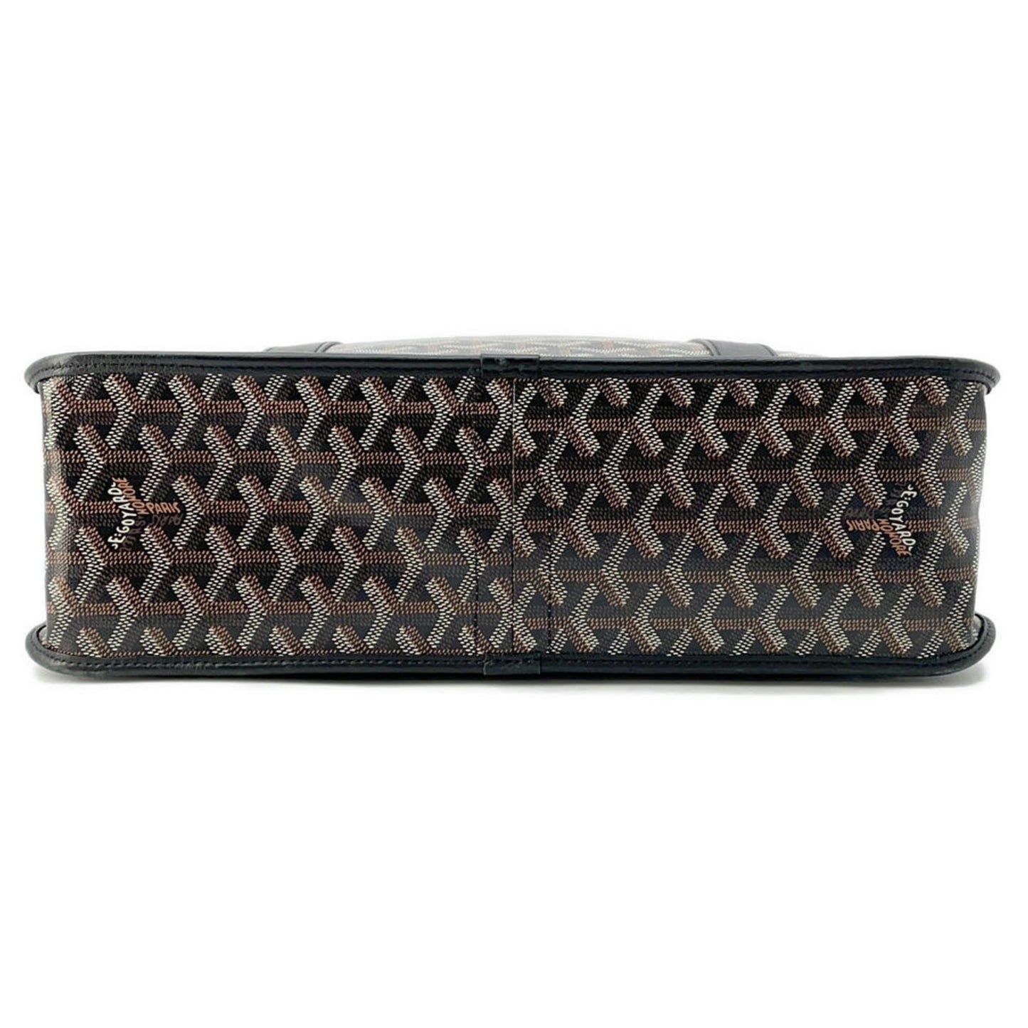 Goyard Pvc Black Tote Bags