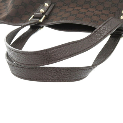 Gucci Canvas Brown Tote Bags
