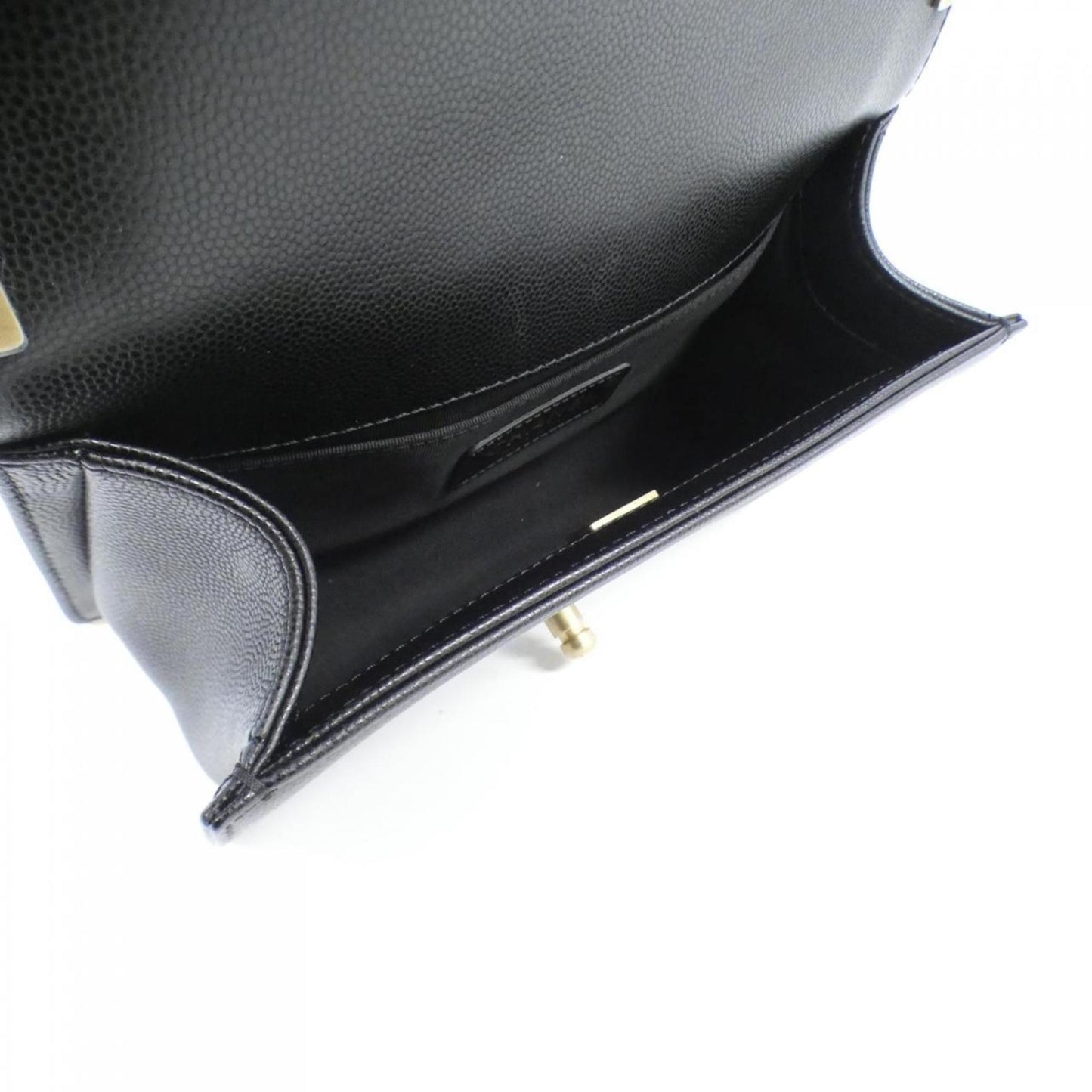 Chanel Calfskin Black Shoulder Bags