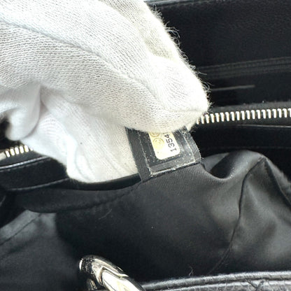 Chanel Calfskin Black Handbags