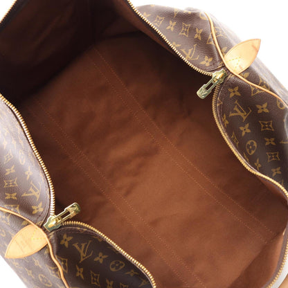 Louis Vuitton Coated Canvas Brown Travel Bags