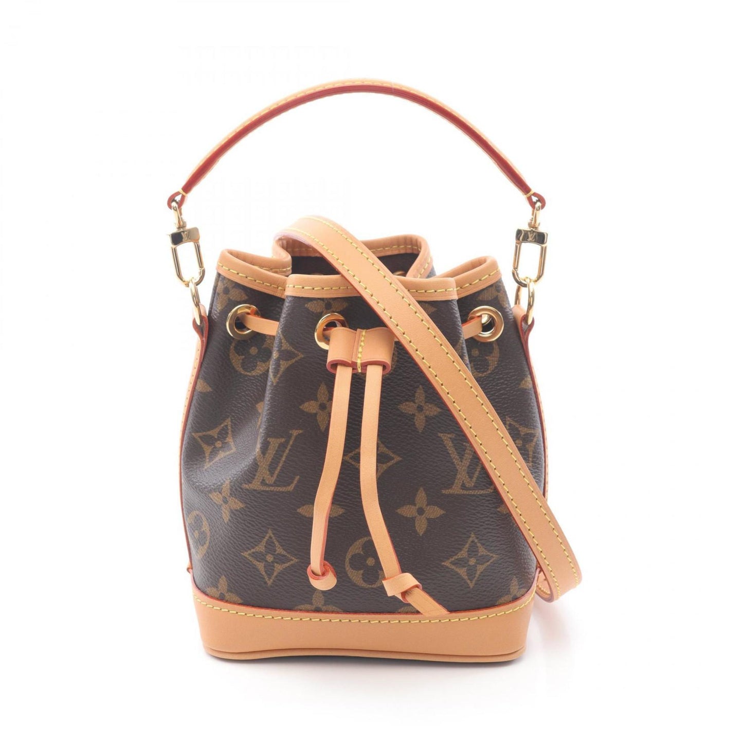Louis Vuitton Coated Canvas Brown Handbags