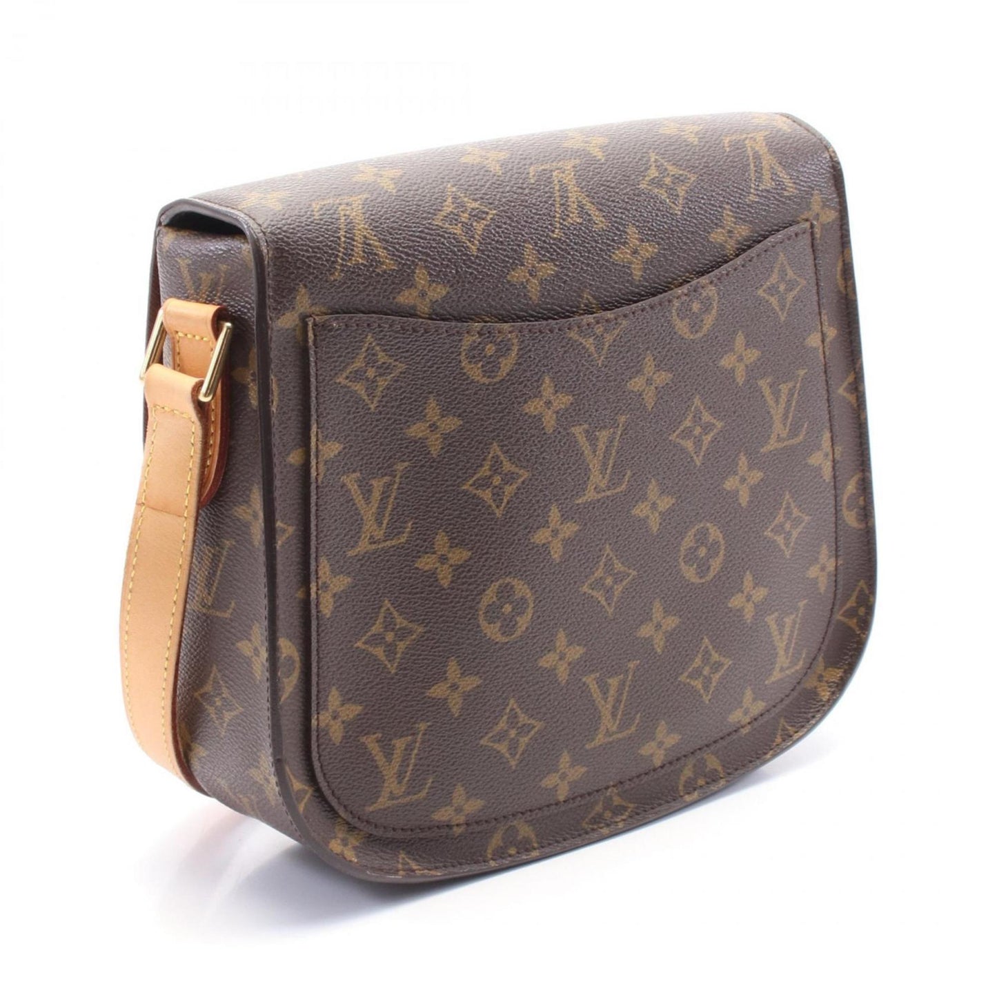 Louis Vuitton Coated Canvas Brown Shoulder Bags