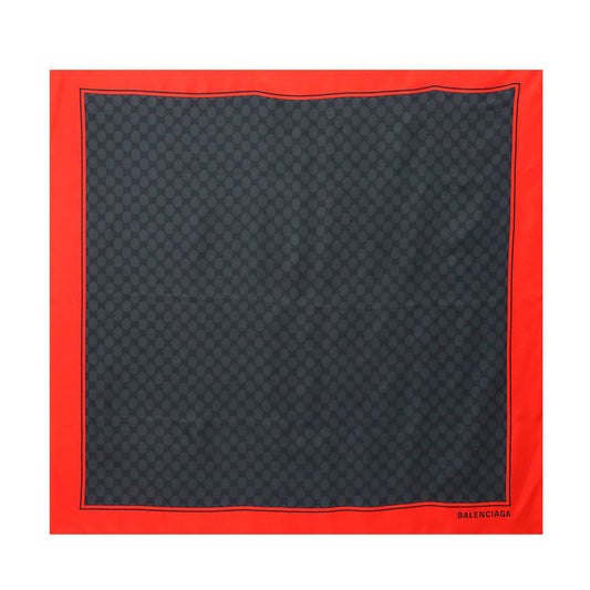 Balenciaga Silk Black Scarves