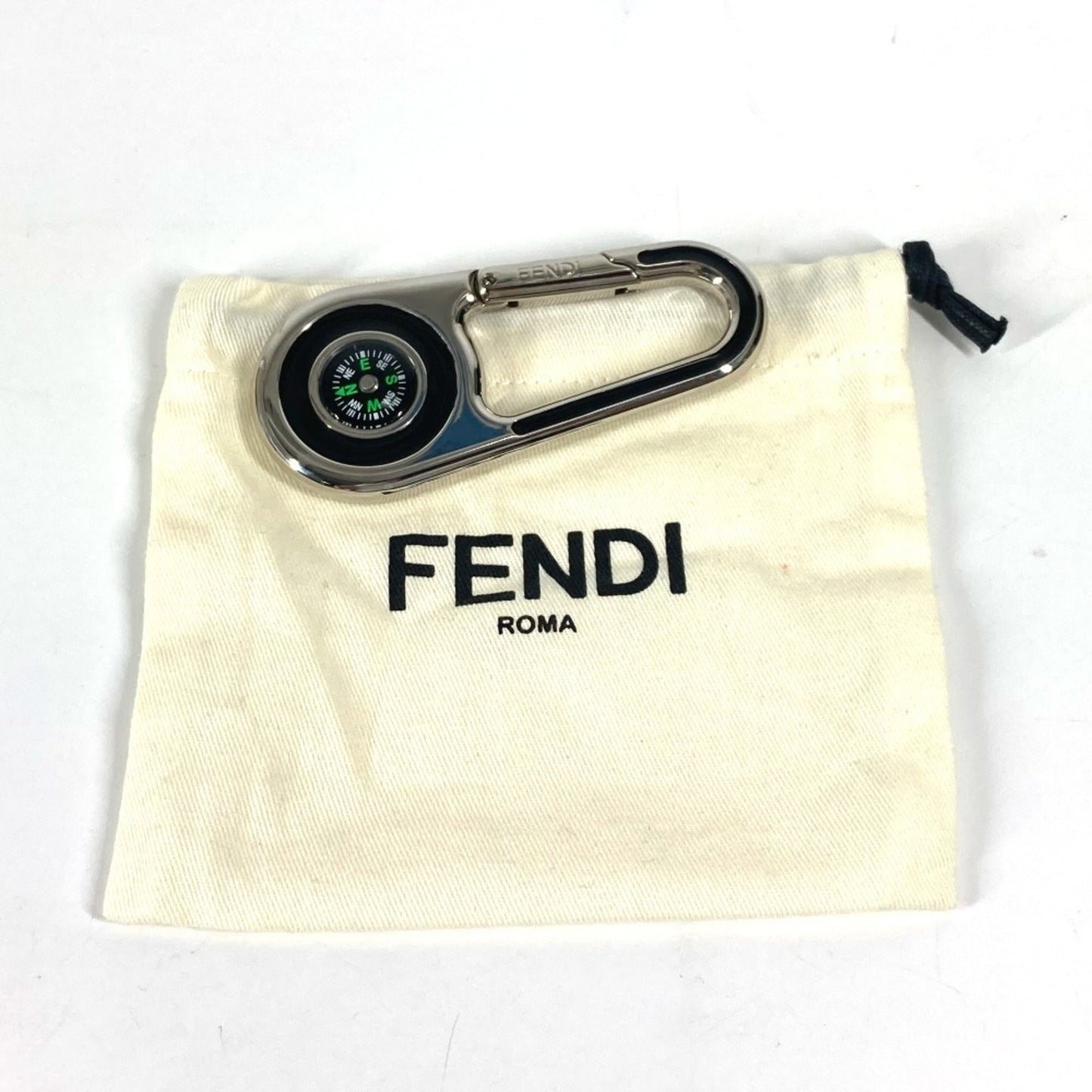 Fendi Other Metal Silver Key Rings
