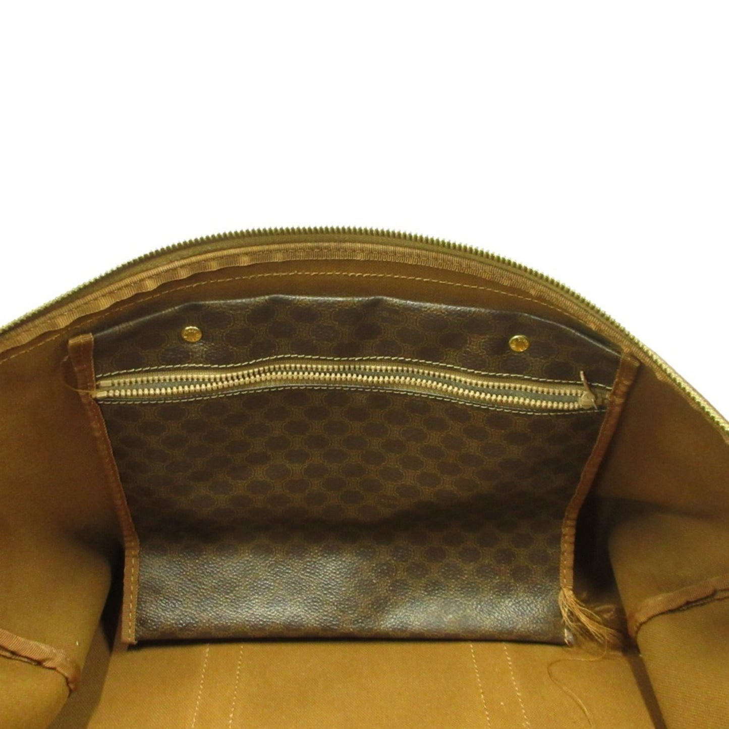 Celine Pvc Brown Handbags