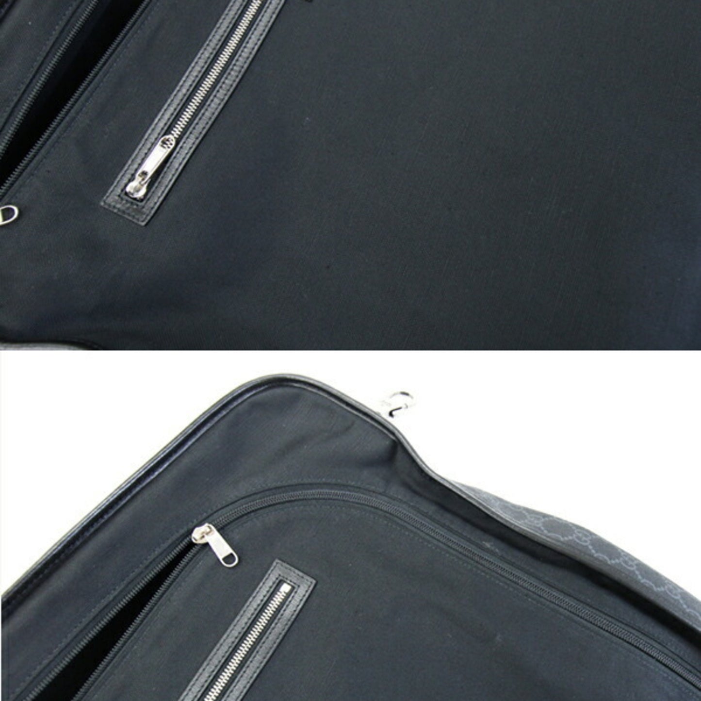 Gucci Pvc Black Travel Bags