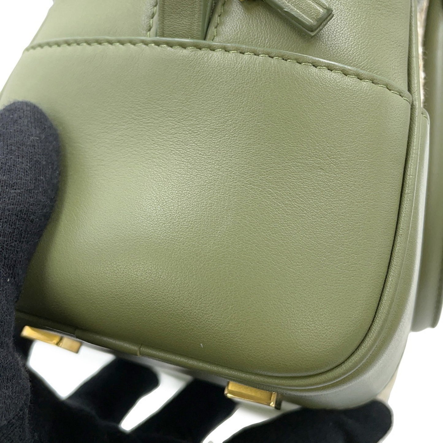 Loewe Canvas Green Handbags