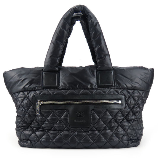Chanel Nylon Black Tote Bags