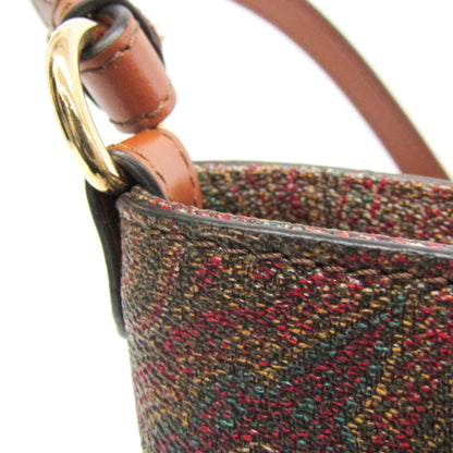 Etro Pvc Brown Handbags