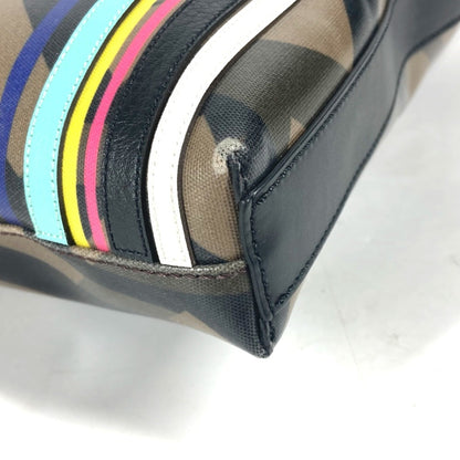 Fendi Pvc Brown Shoulder Bags
