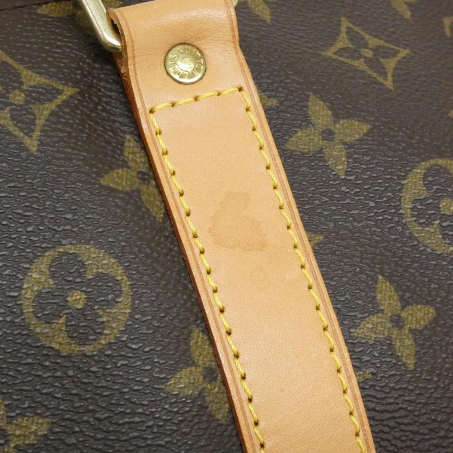 Louis Vuitton Coated Canvas Brown Travel Bags