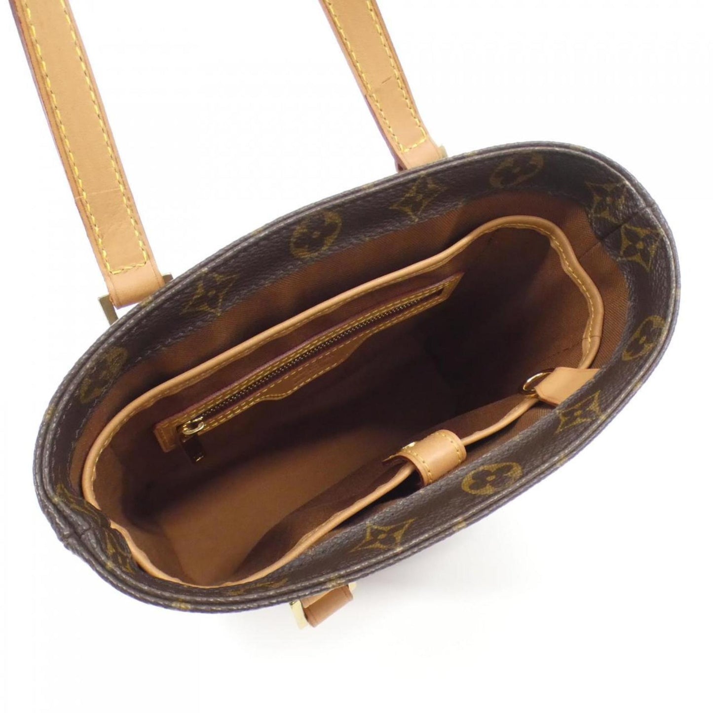 Louis Vuitton Coated Canvas Brown Handbags