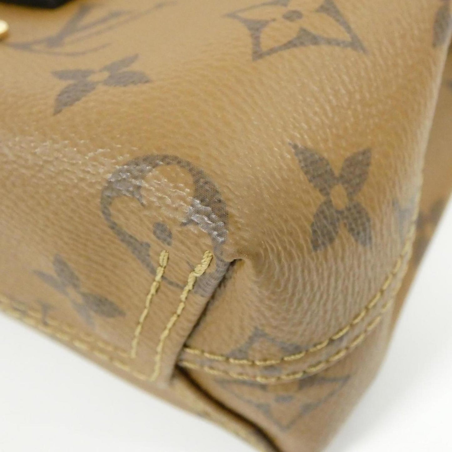 Louis Vuitton Coated Canvas Brown Shoulder Bags