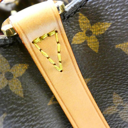 Louis Vuitton Coated Canvas Brown Handbags