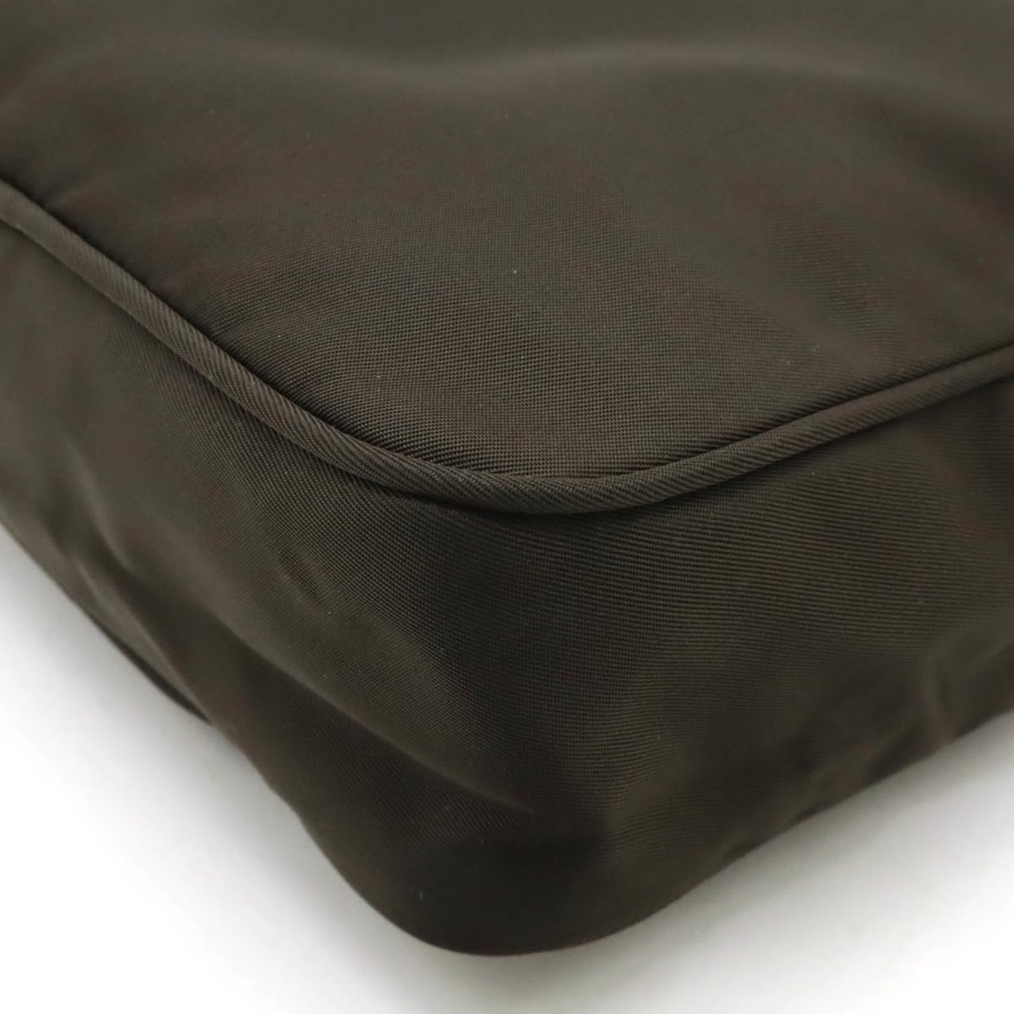 Prada Nylon Brown Shoulder Bags