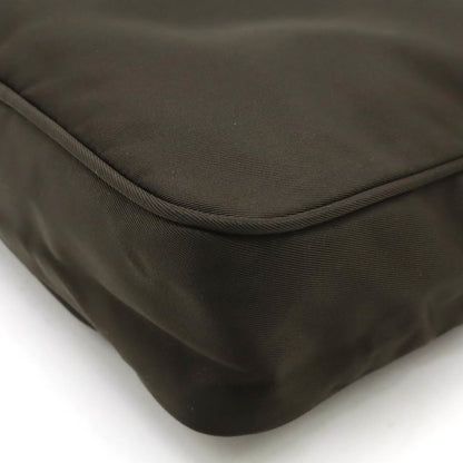 Prada Nylon Brown Shoulder Bags