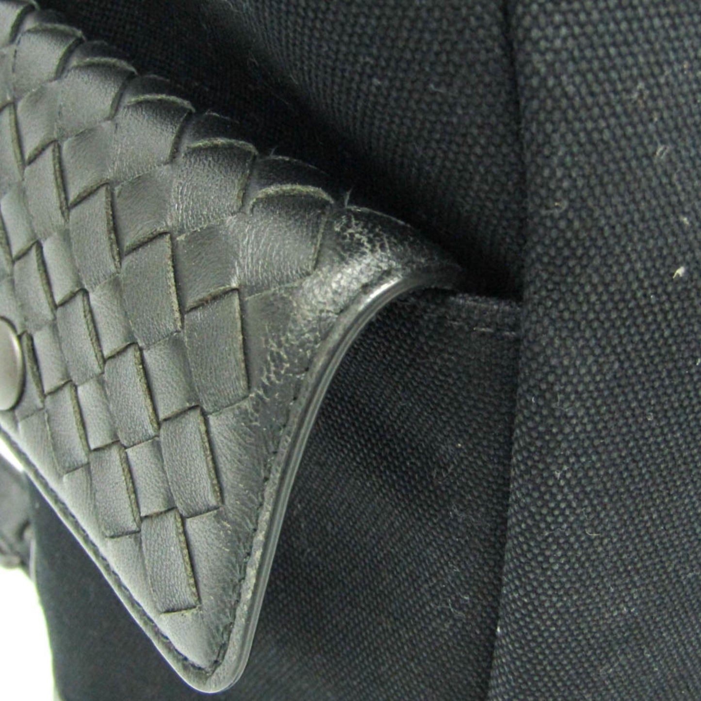 Bottega Veneta Canvas Black Backpacks